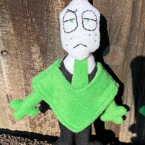 Deltarune Battat/green Pippins Plush - Etsy