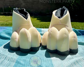Foam digitigrade fursuit feet base