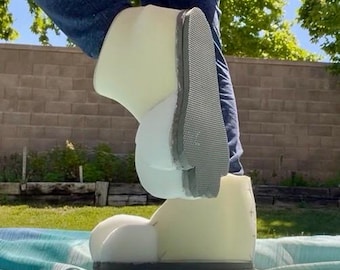 Foam slim plantigrade fursuit feet base
