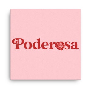 PODEROSA SVG, PNG, latina kunst, latinx kunst aan de muur, afdrukbaar, digitale download