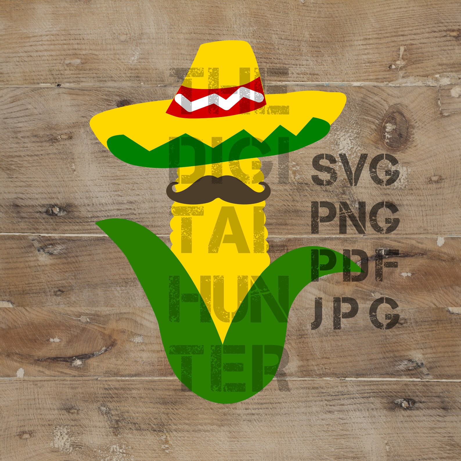 ELOTE MAN SVG, Mexican Elote, Elote Mexicano, Mexican Corn, Mexican