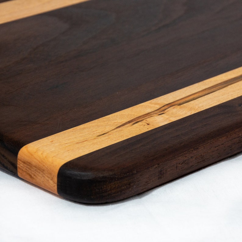 Handmade cutting board / serving tray exotic wood walnut and Etsy