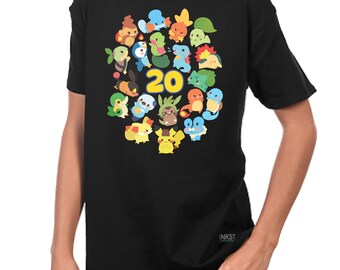 Crewneck Pok/émon 20th Anniversary Fanart Fanart Shirt