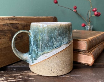 Handmade coffee mug / ceramic coffee cup / unique mug design / contemporary design tea mug / handmade gift