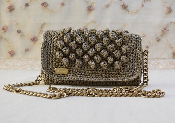 Handmade Crochet Eco friendly Jute Messenger Bag for Women - Buy Online Bags  – Happy Cultures