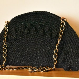 Bolsa de ombro feita à mão para ela