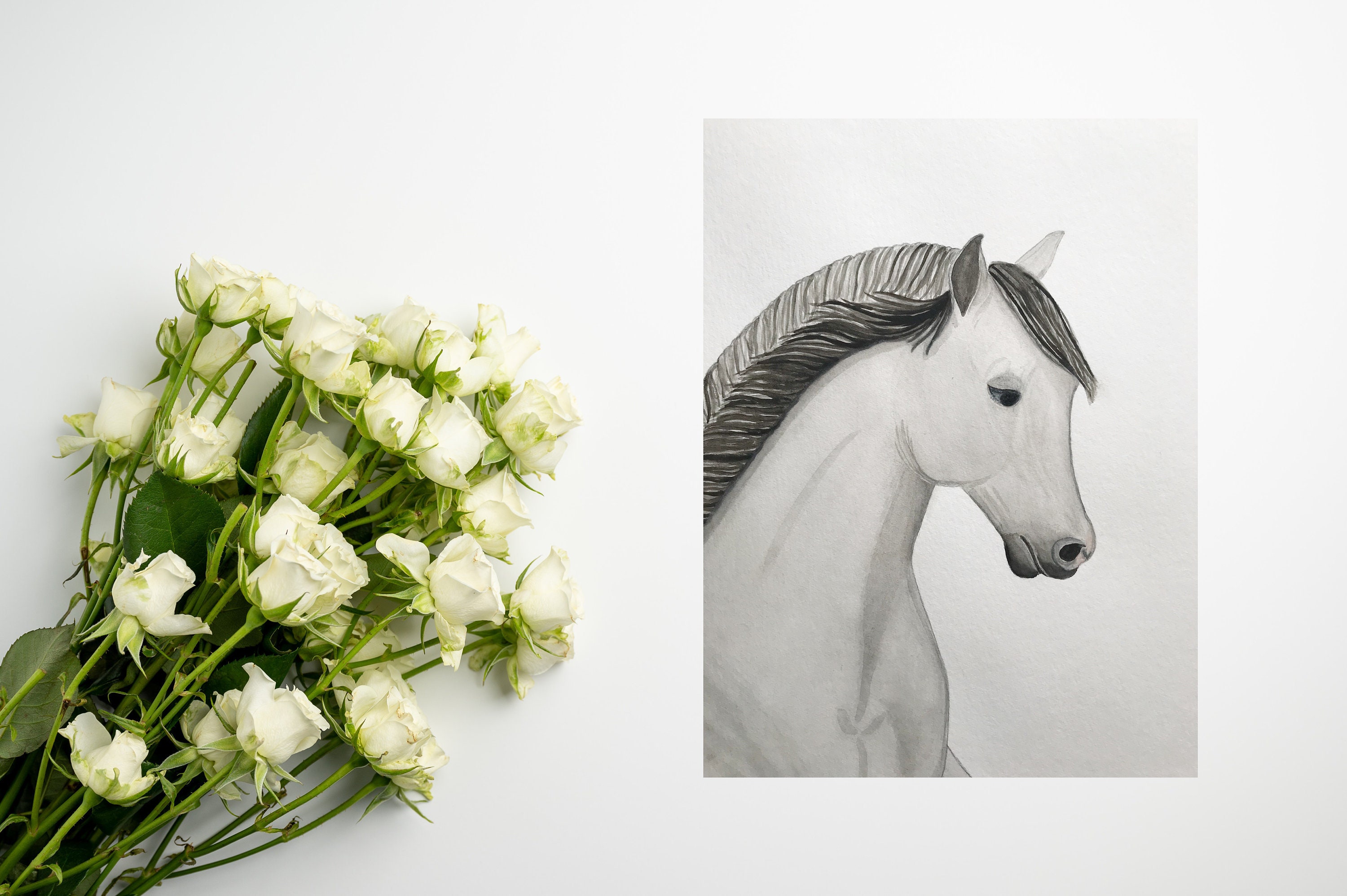 Reproduction | Print - Le Cheval Gris