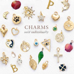 Add-On Charms for Necklaces & Bracelets