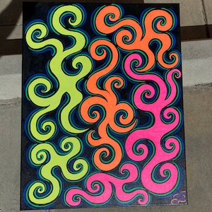 Neon flames