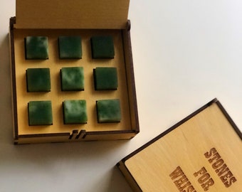 Jade Cubs for whiskey