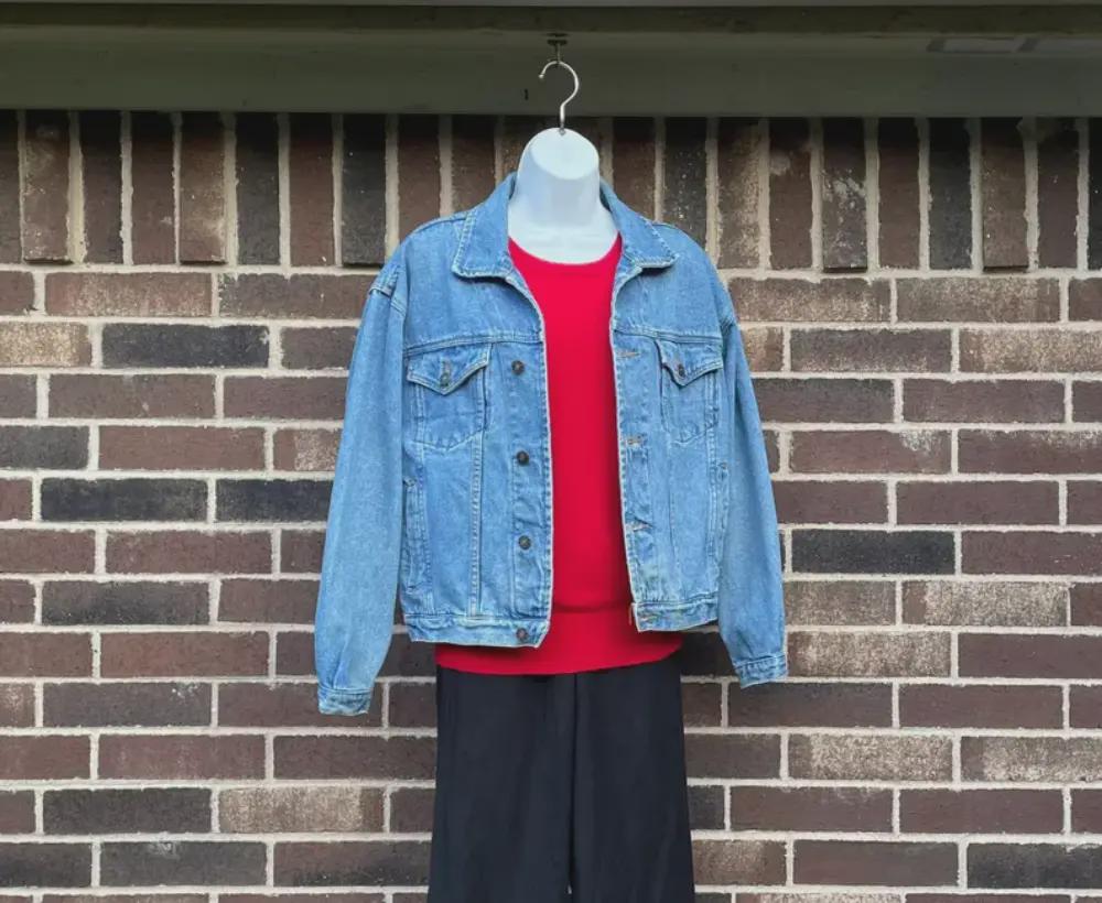 Warner Brothers Denim Jean Jacket - Etsy
