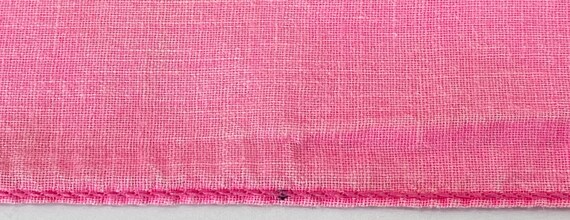 Faded Dark Pink Paisley Bandana, All Cotton  RN 1… - image 6