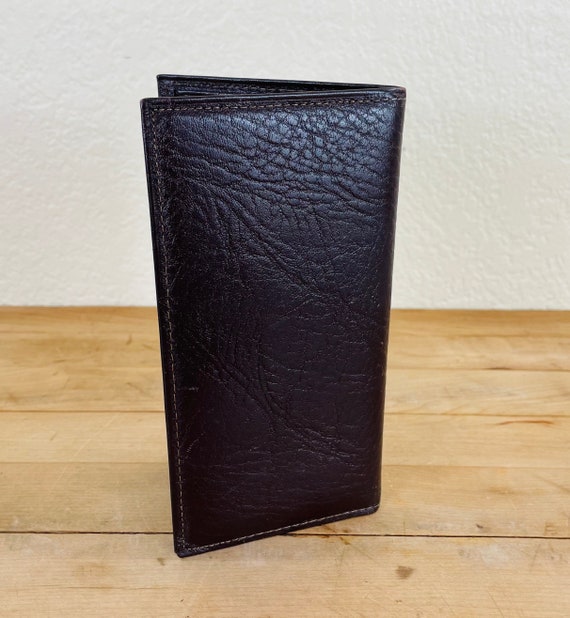 Dark Brown Cowhide Breast Pocket Wallet by Rolfs,… - image 4