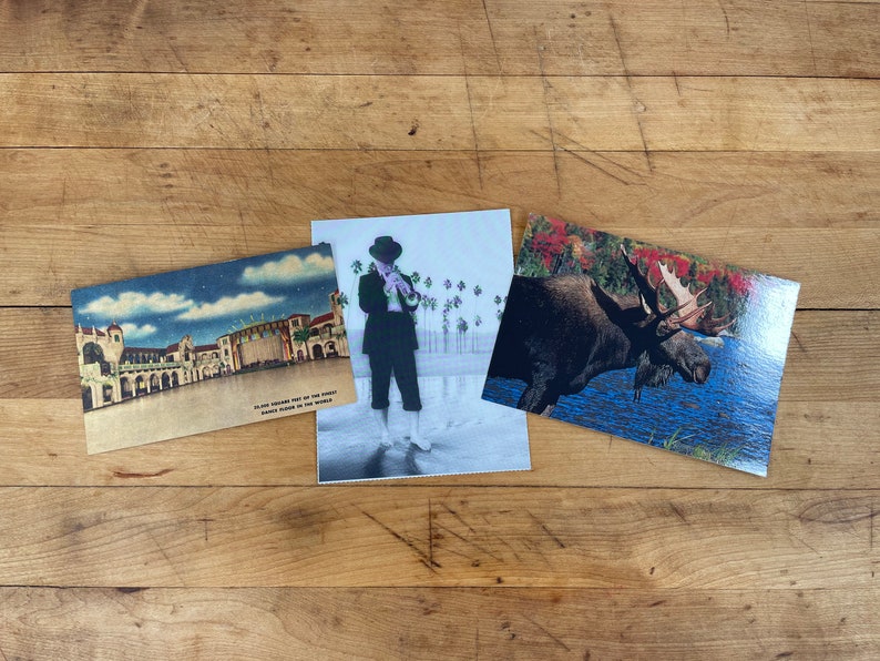 Set of 12 Vintage Unused Postcards From Around the USA Most Etsy