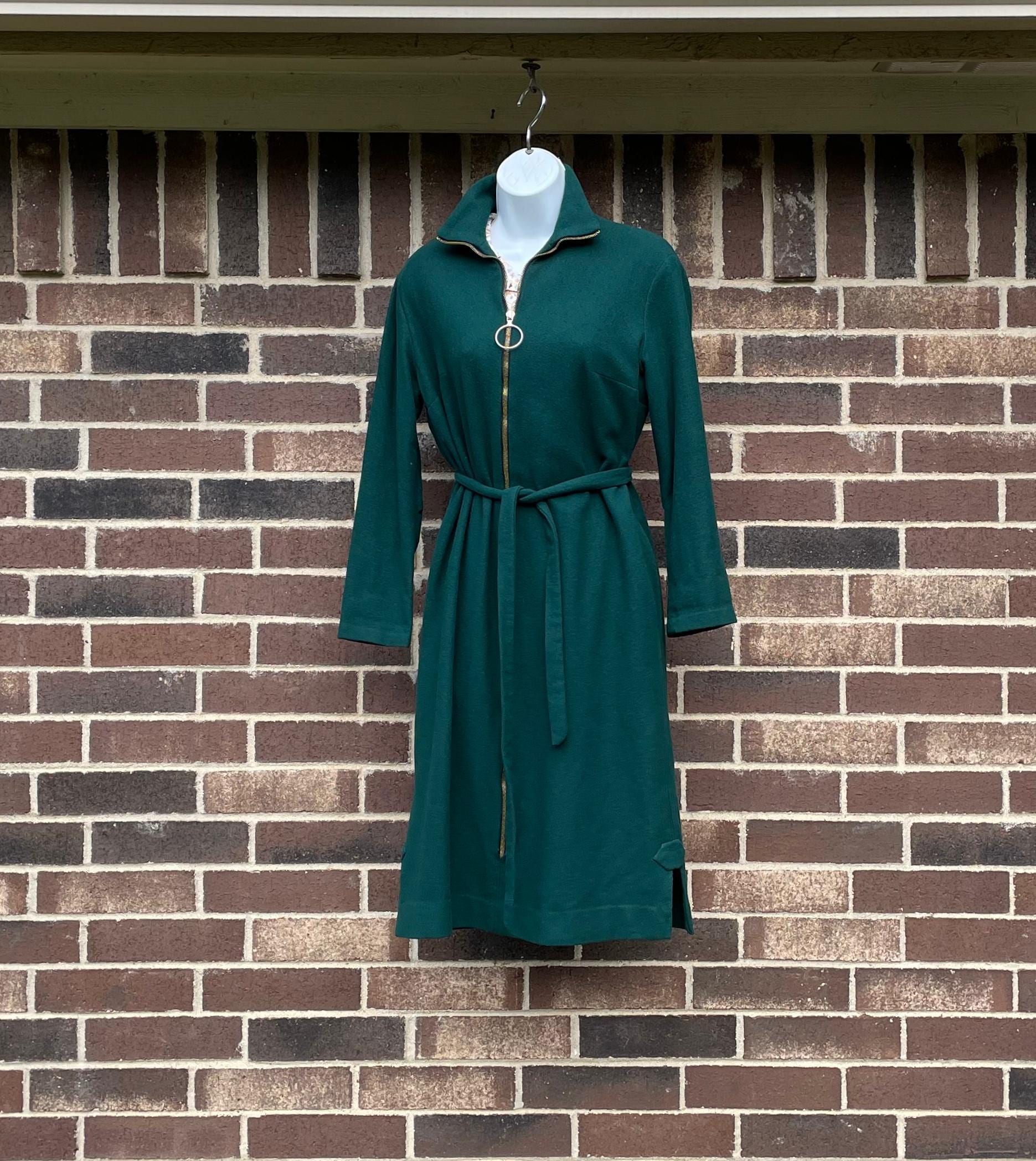 Green Wool Dress - Etsy