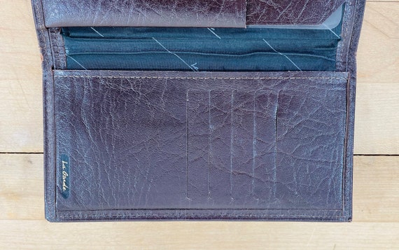 Dark Brown Cowhide Breast Pocket Wallet by Rolfs,… - image 6