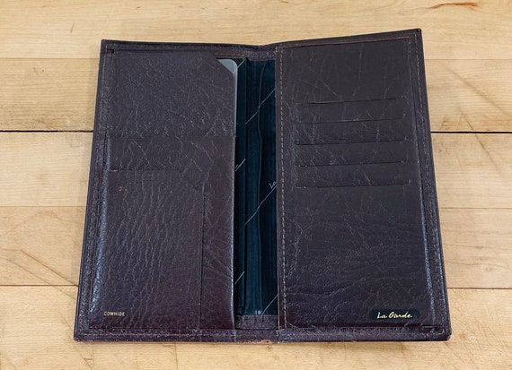 Dark Brown Cowhide Breast Pocket Wallet by Rolfs,… - image 2