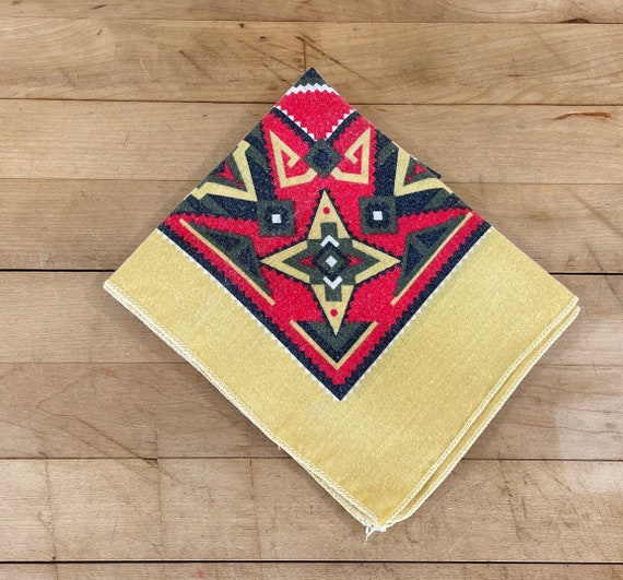 Cotton Poly Southwestern Style Bandana by Hav-A-H… - image 9