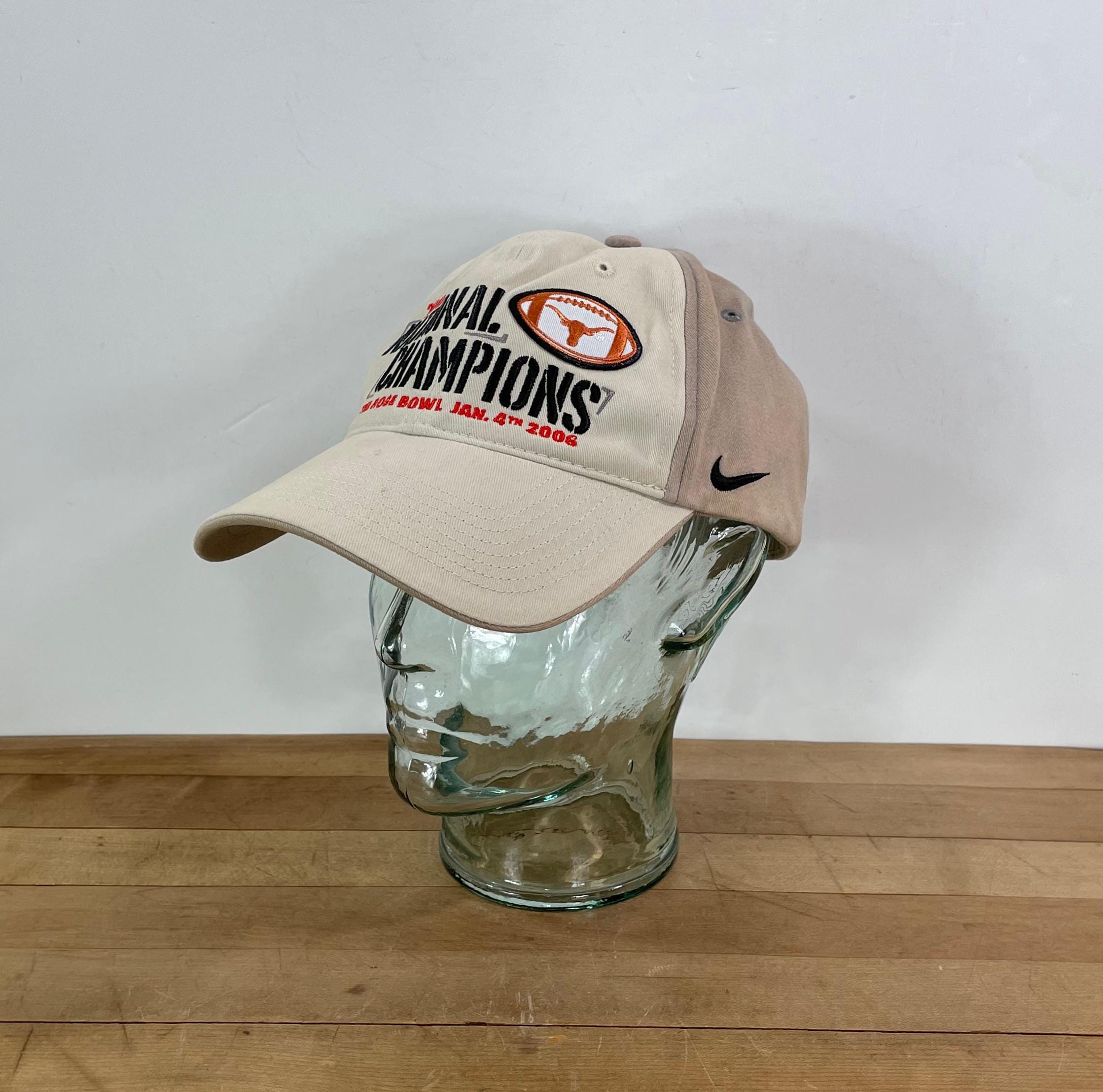 Vintage Y2K Nike Golf Dad Hat - Washed Charcoal Chocolate Vintage Y2K 2000s Nike Dad Hat Cap Black Plain Logo Swoosh  main image 2