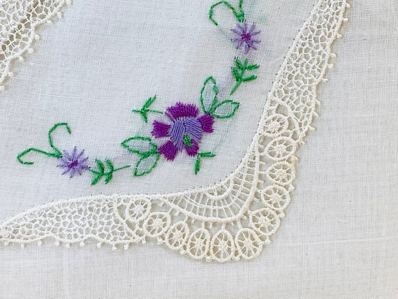 Linen and Lace Handkerchiefs by Rivoli, Boxed Set… - image 7