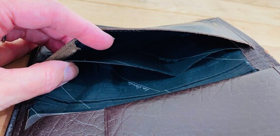 Dark Brown Cowhide Breast Pocket Wallet by Rolfs,… - image 7