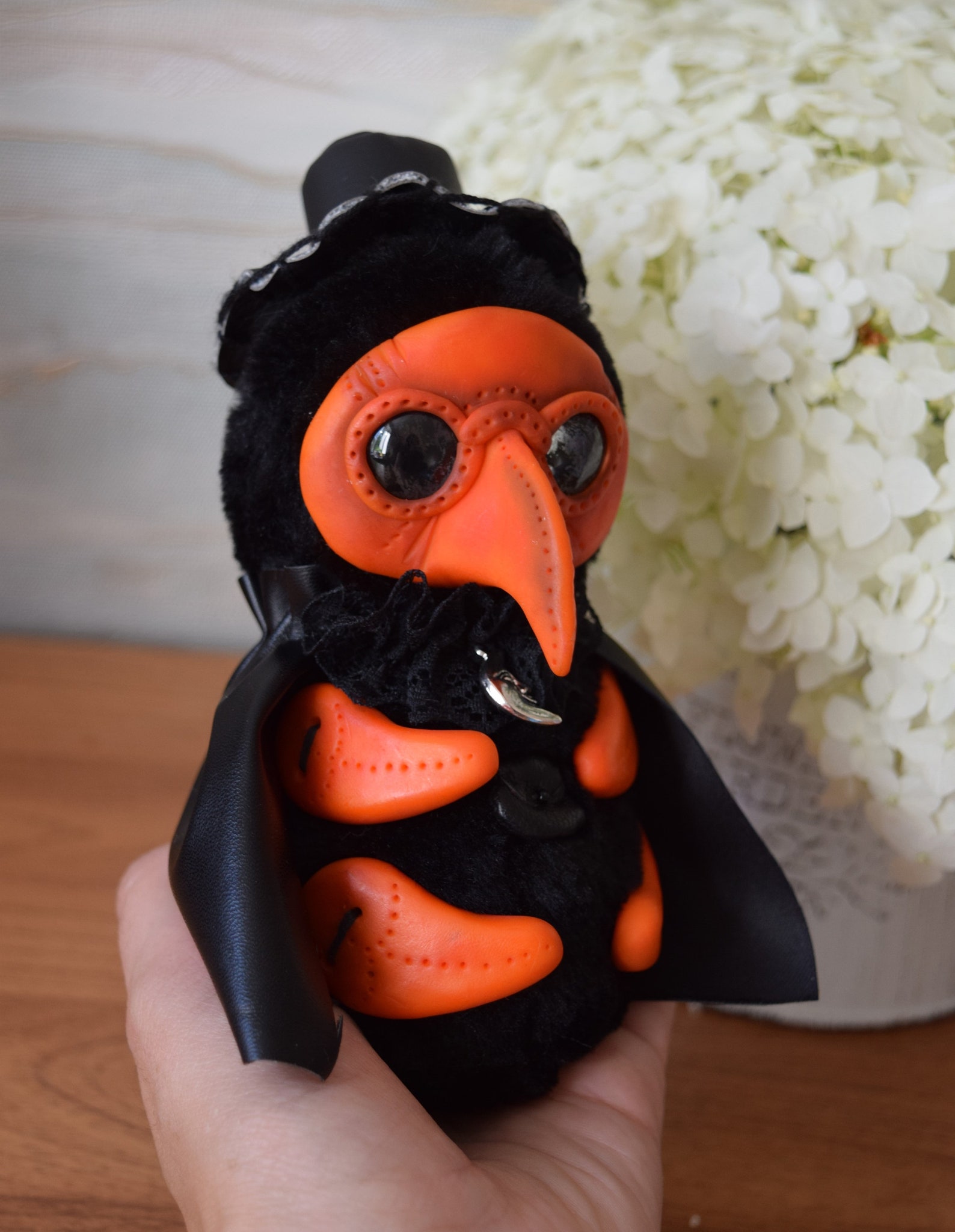 plague doctor plush large