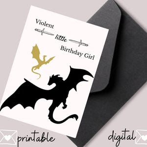 Vierde vleugel verjaardagskaart digitale Xaden citaat afdrukbare cadeaubon | Basgiath, Tairn, Draak, Sgaeyl, IJzeren Vlam, Onyx Storm, Violet