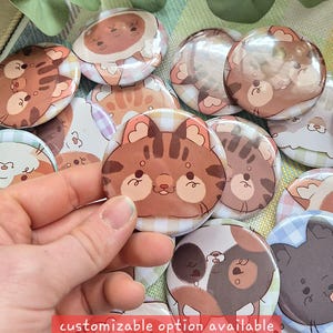 Cute Cat Pin Badges