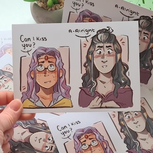 Impression d'art Imodna, CritRole Imogen et Laudna - D&D