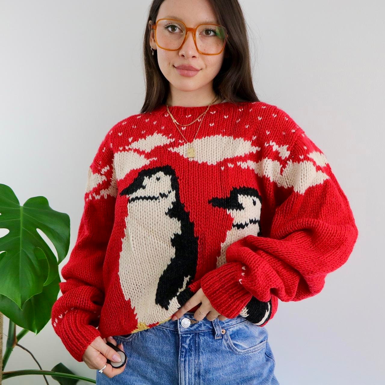 トップス vintage WOOLRICH penguin design knit vintage WOOLRICH penguin design knit トップス