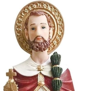 8&quot; St Ramon Statue Raymond Nonnatus Estatua San Ramón Nonato Raymund Nonnatus - Hand-Painted Catholic Figure, Patron Saint of Childbirth
