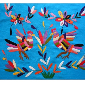 Tenango Otomi Embroidery Style.
