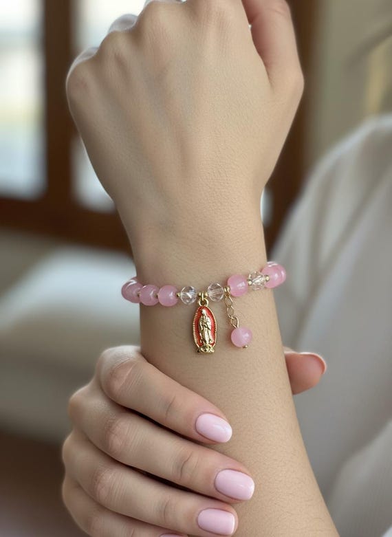 Our Lady of Guadalupe Bracelet | Catholic Rosary Bead Bracelet