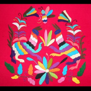 Tenango Otomi Embroidery Style.