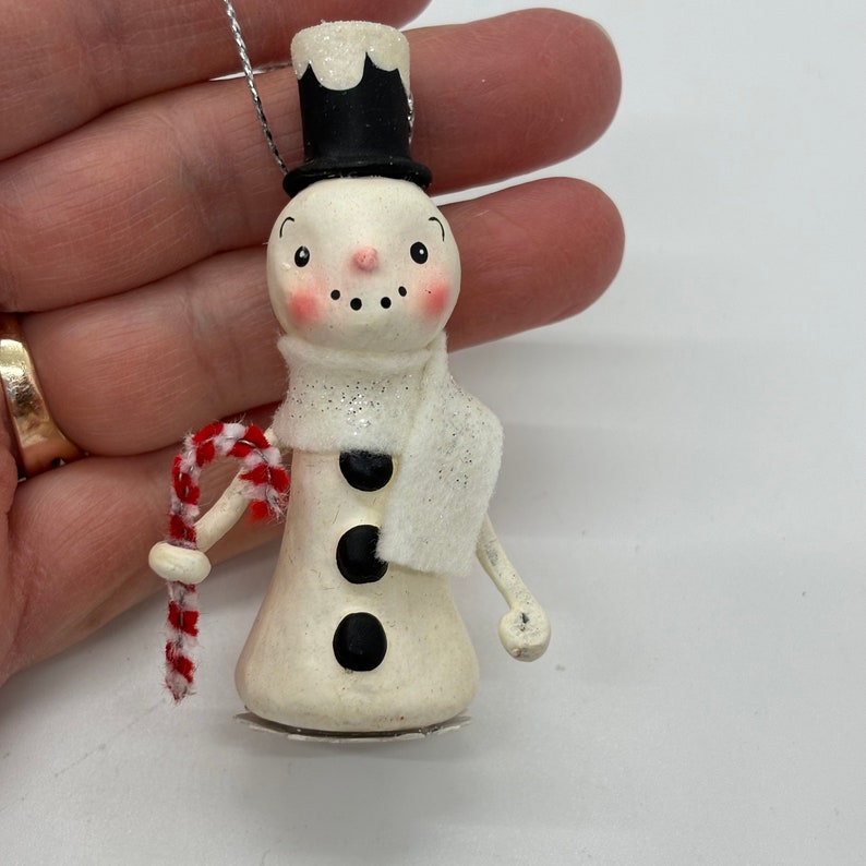 Cheerful Snowman Ornament - Thumbnail 5