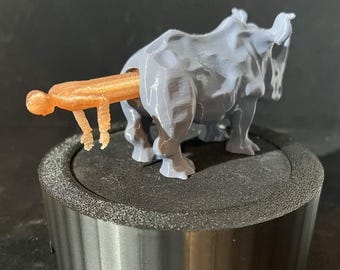 Deuce Ventura | 3D Printed Ace Ventura Rhino Scene | Jim Carrey Inspired