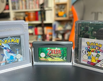 Nintendo Game Boy Cartridge Display Wall Mount DMG GBC GBA