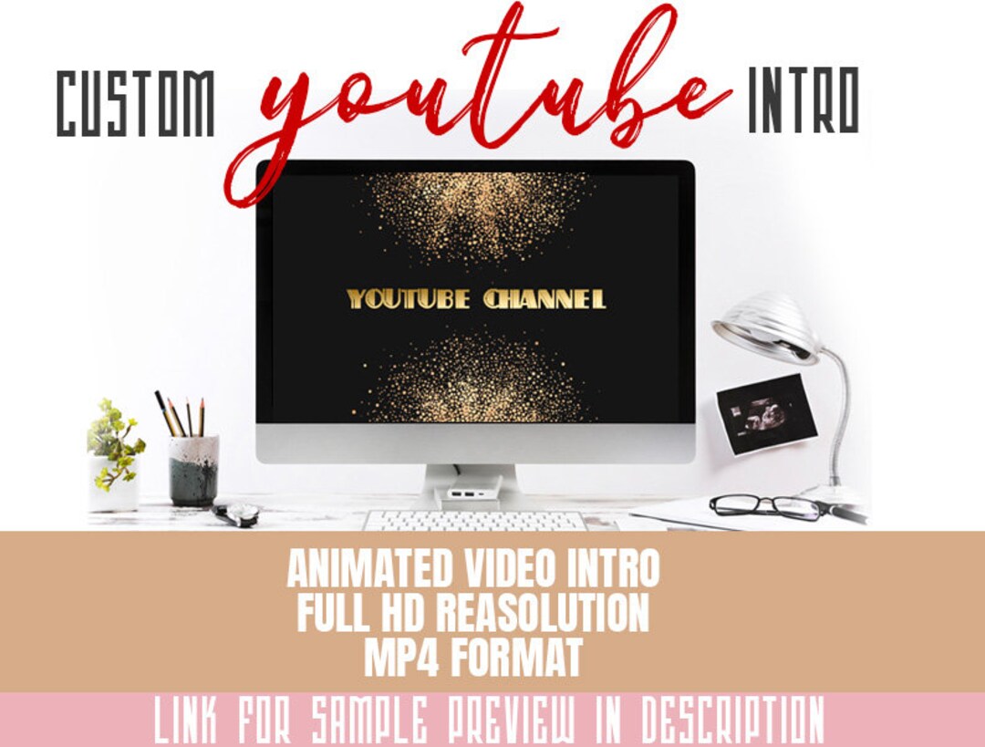 Custom Youtube Video Intro | Youtube Intro, Youtube, Video Intro ...