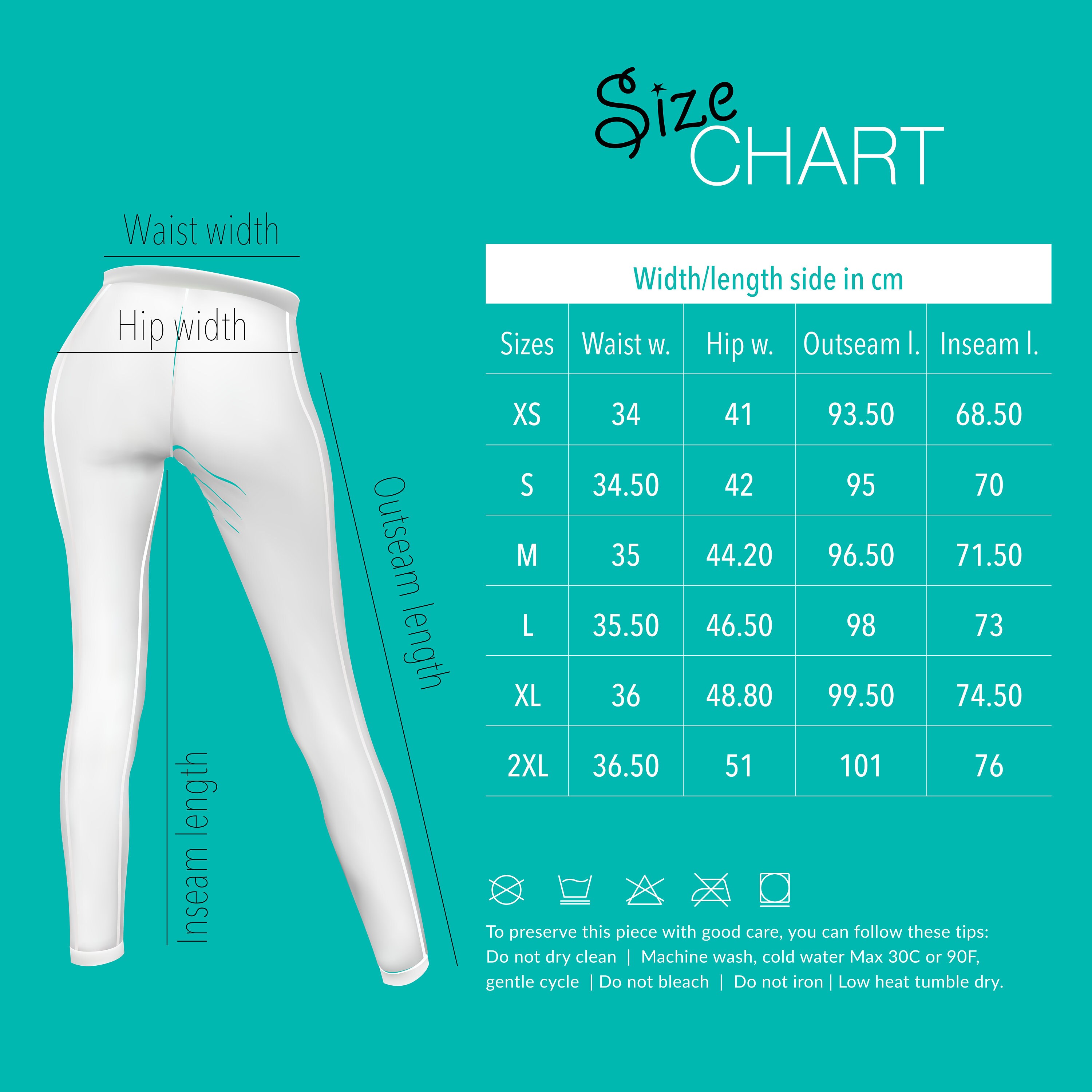 Leggings, White Tropical High-waisted Pants, Body Shaping Outfit, Exclusive  Design, Soft High Waist, Durable Women Pants, Exclusive Design 