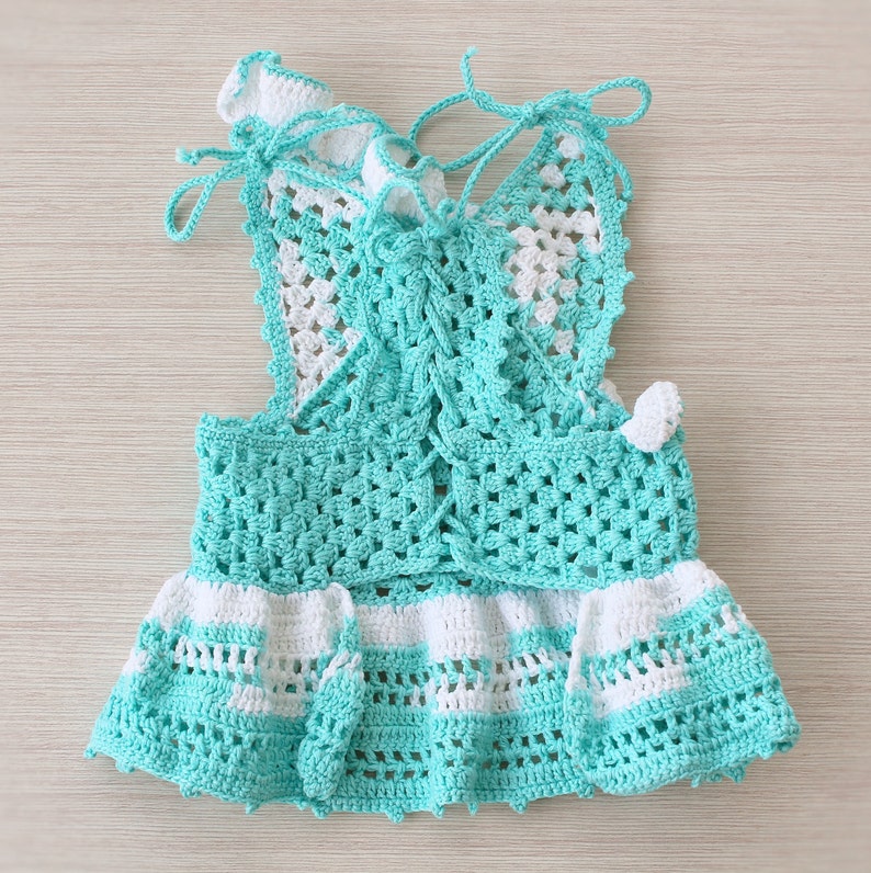 Blue dress dog ruffle dress for a dog girl dog clothing Etsy