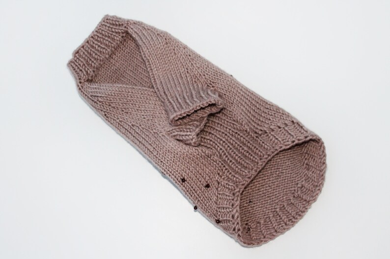 Small Dog Sweater Handmade Dog Clothes Pet Clothing Etsy