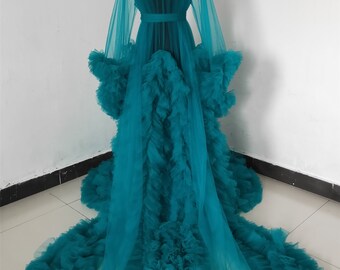 tiffany blue evening gown