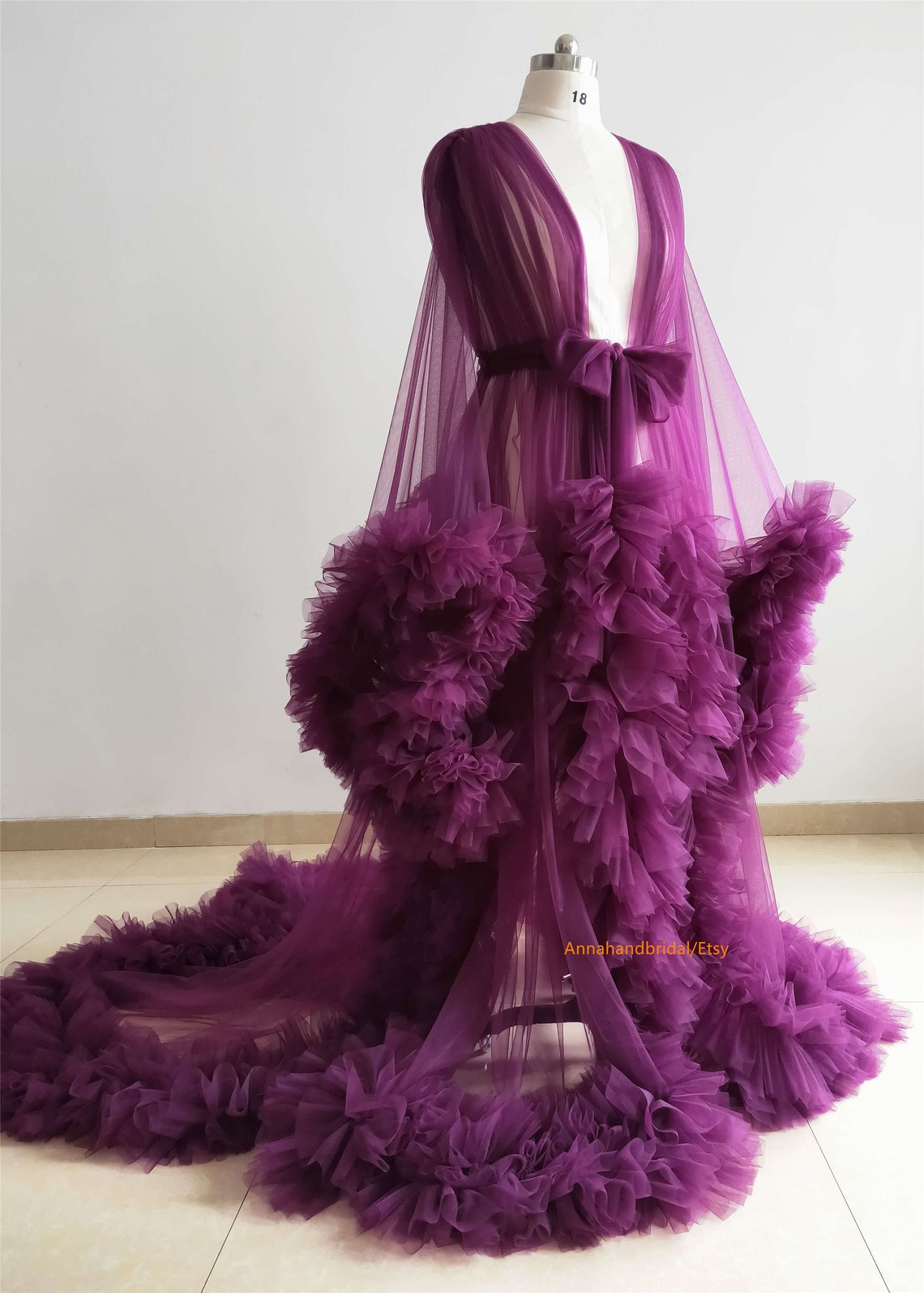 Purple Tulle Maternity Dress/maternity Photo Shoot Dress/photo | Etsy