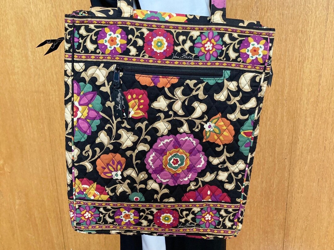 Vera Bradley Laptop Travel Tote Suzani Pattern christmas Etsy