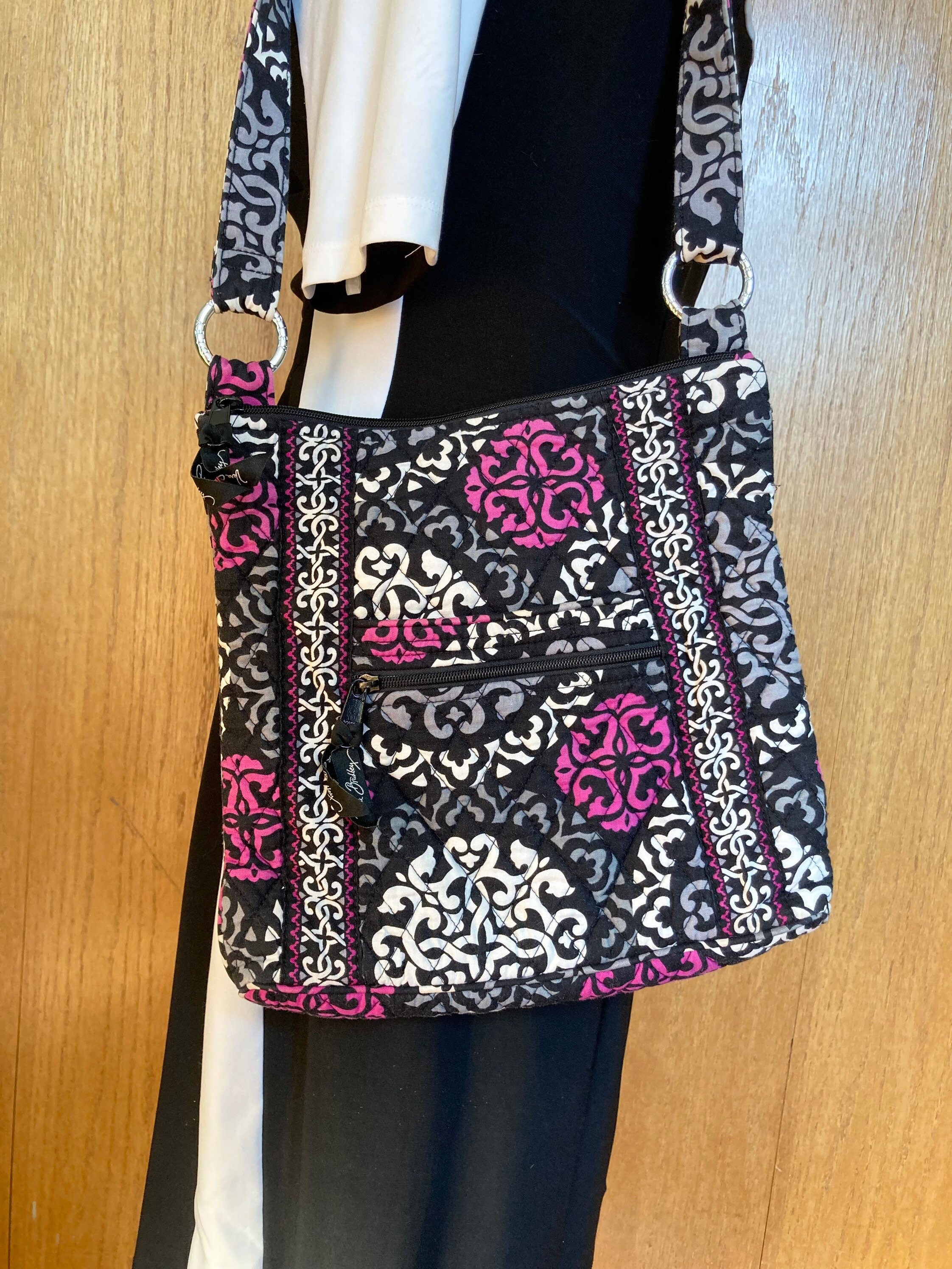 Vera Bradley Canterberry Magenta Backpack Wicked Bancroft Backpack - Cotton | Vera Bradley main image 3