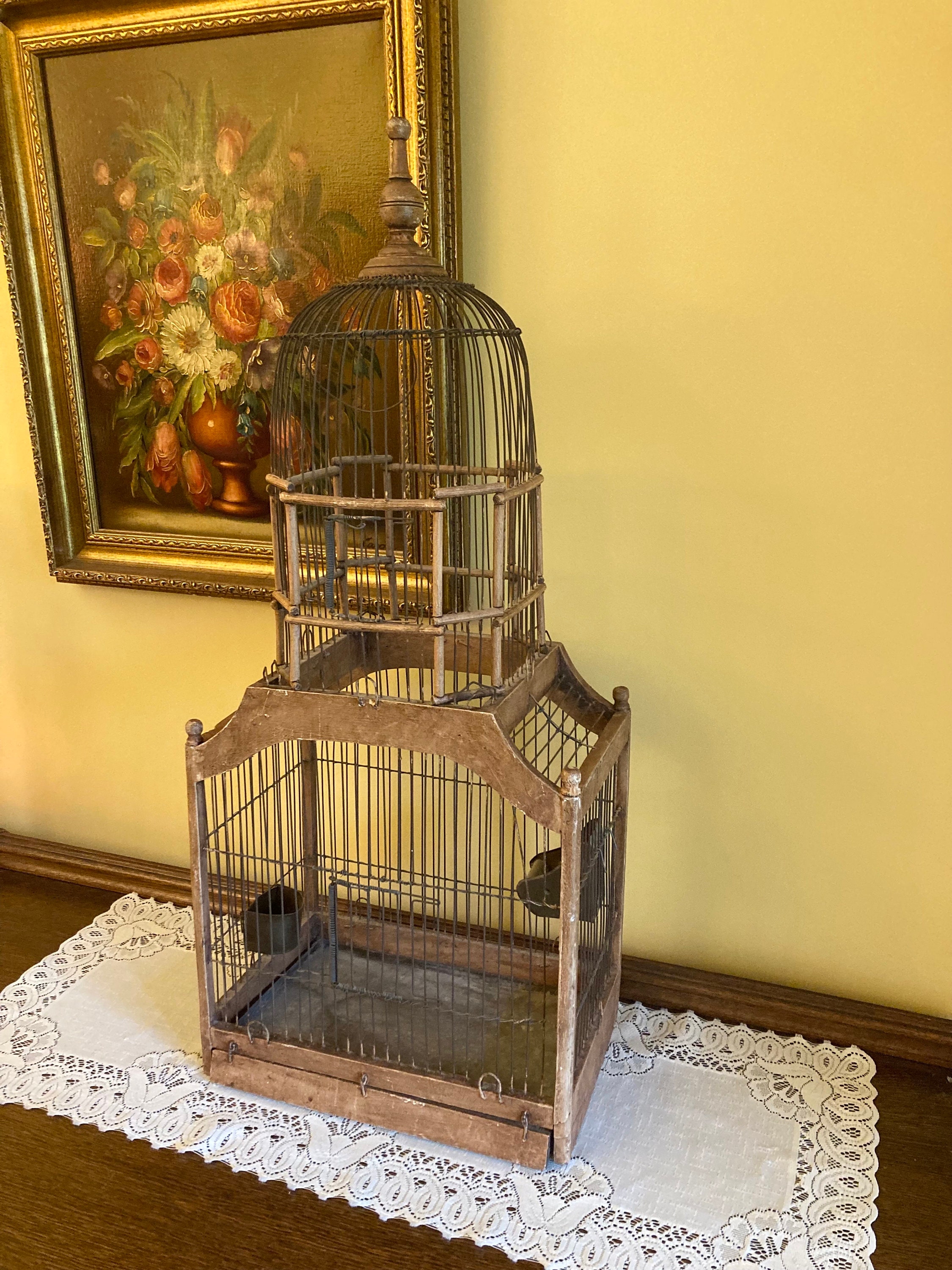 Antique Decorative Victorian Bird Cage, 19th Century - Etsy UK