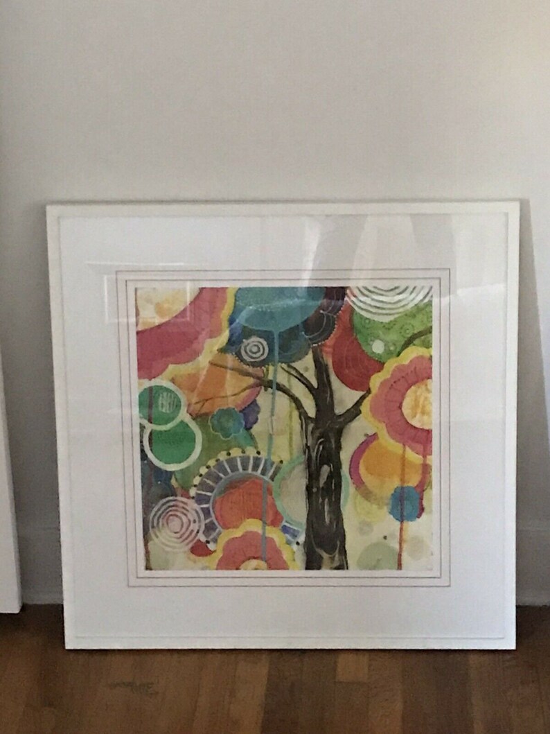 Pair Of Ethan Allen Giclee Framed Art Prints July Sun And Etsy