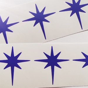 20 sterstickers, muurdecoratie, verwijderbaar behang, gouden sterstickers, muurstickers ster