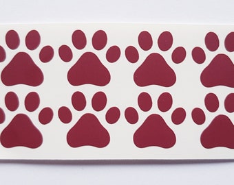 Vinylstickers hondenpoot: auto, laptop, woondecoratie - 20 stuks