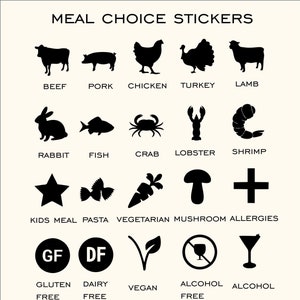 Menu stickers, Restaurant, Food menu labels, Menu design, Dining, Food service, Menu planner, Meal planning, Custom menu, Catering, Cuisine